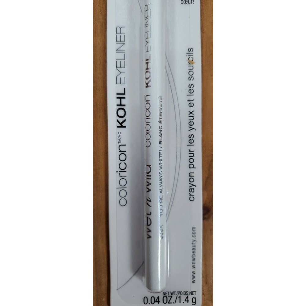 Wet n Wild You're Always White Coloricon Kohl Eyeliner Pencil .04 oz. Lot of 2 - Picture 3 of 7